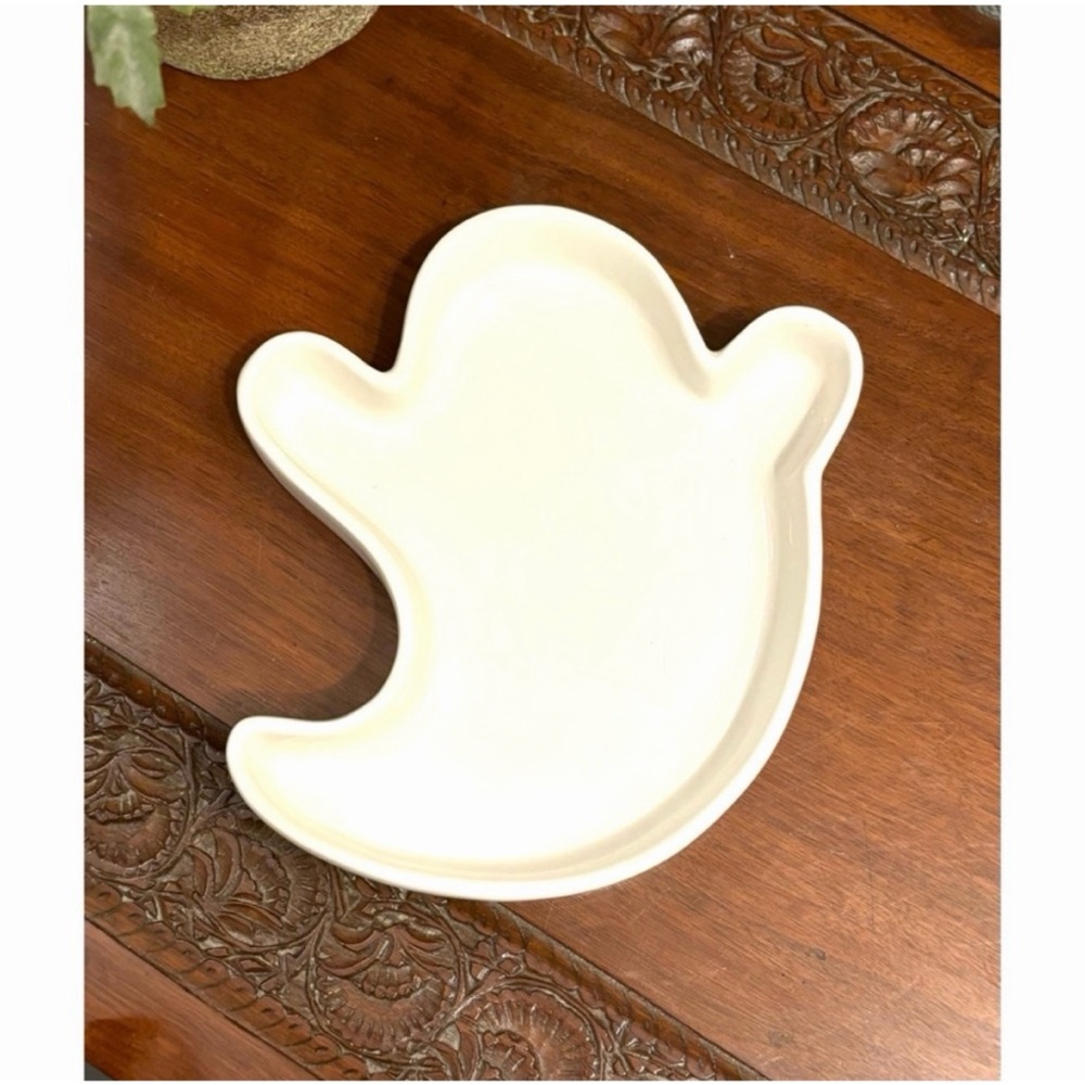 VIRAL HALLOWEEN GHOST GHOUL FIGURE CERAMIC CANDY DISH PAIRS WITH RAE DUNN TIKTOK
